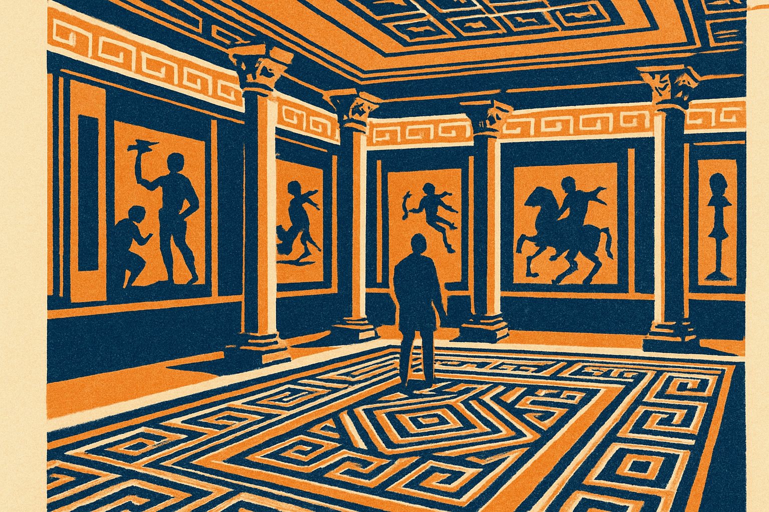 Why Roman Villas Matter — AI-generated illustration for Trip in Art