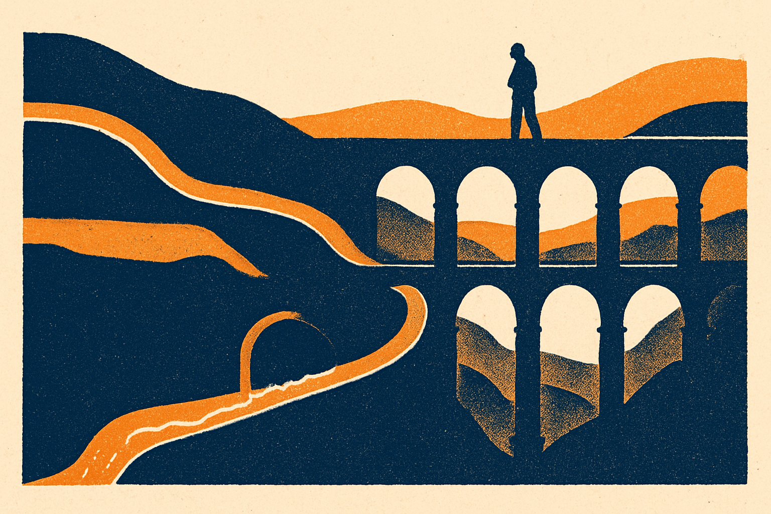 How Roman Aqueducts Actually Worked — AI-generated illustration for Trip in Art